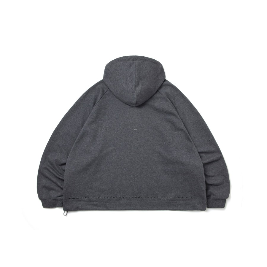 Tops 432HZ | Melsign - Triangle M Hoodie - Iron