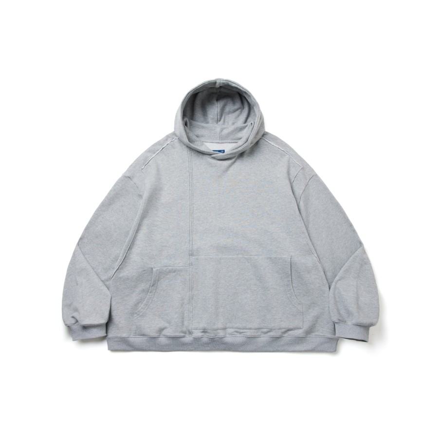 Tops 432HZ | Melsign - Special Cutting Hoodie - Gray