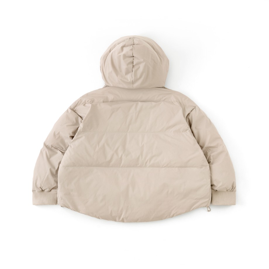 Tops 432HZ | Melsign X Mouggan - Down Jacket - Light Brown