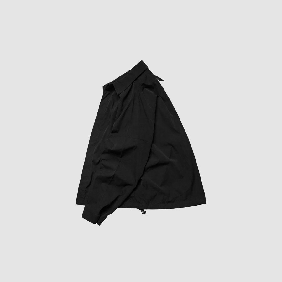 Tops 432HZ | Melsign - Oversized Unwind Shirt - Black