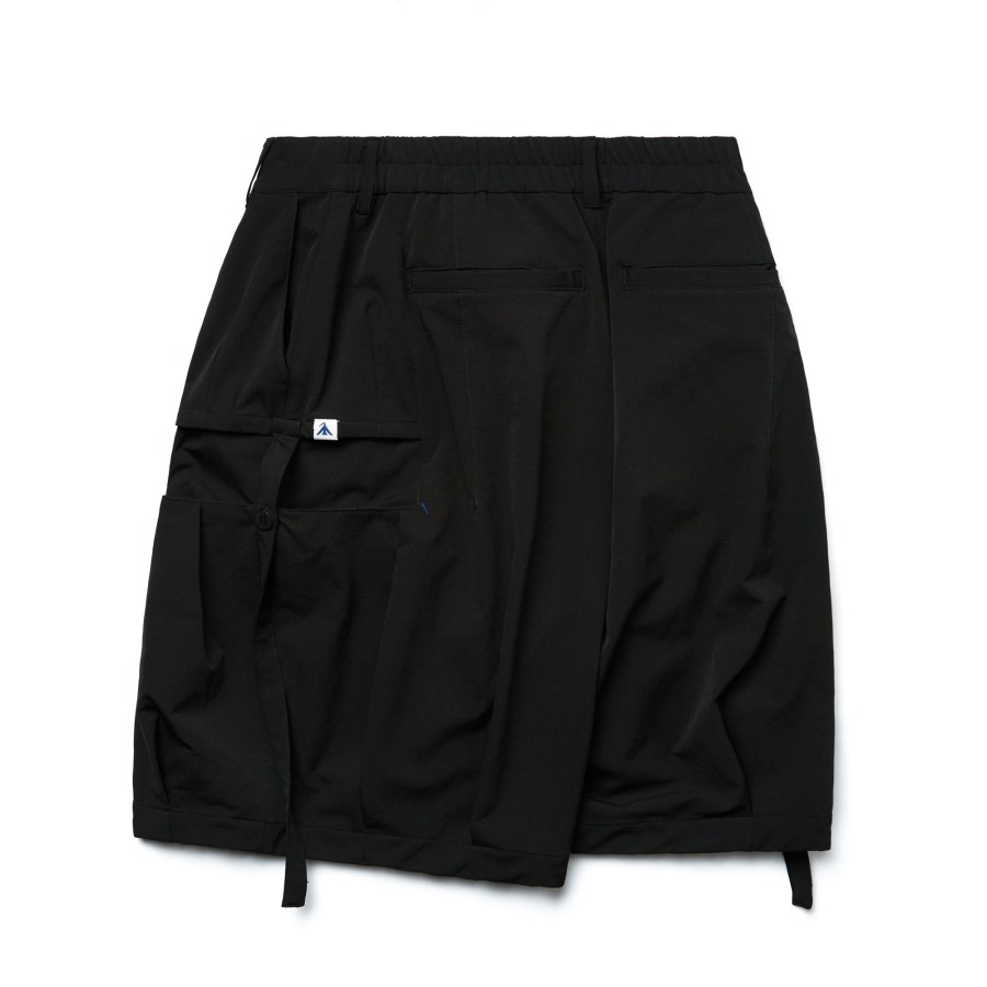 Bottoms 432HZ | Melsign - Construction Utility Shorts - Black