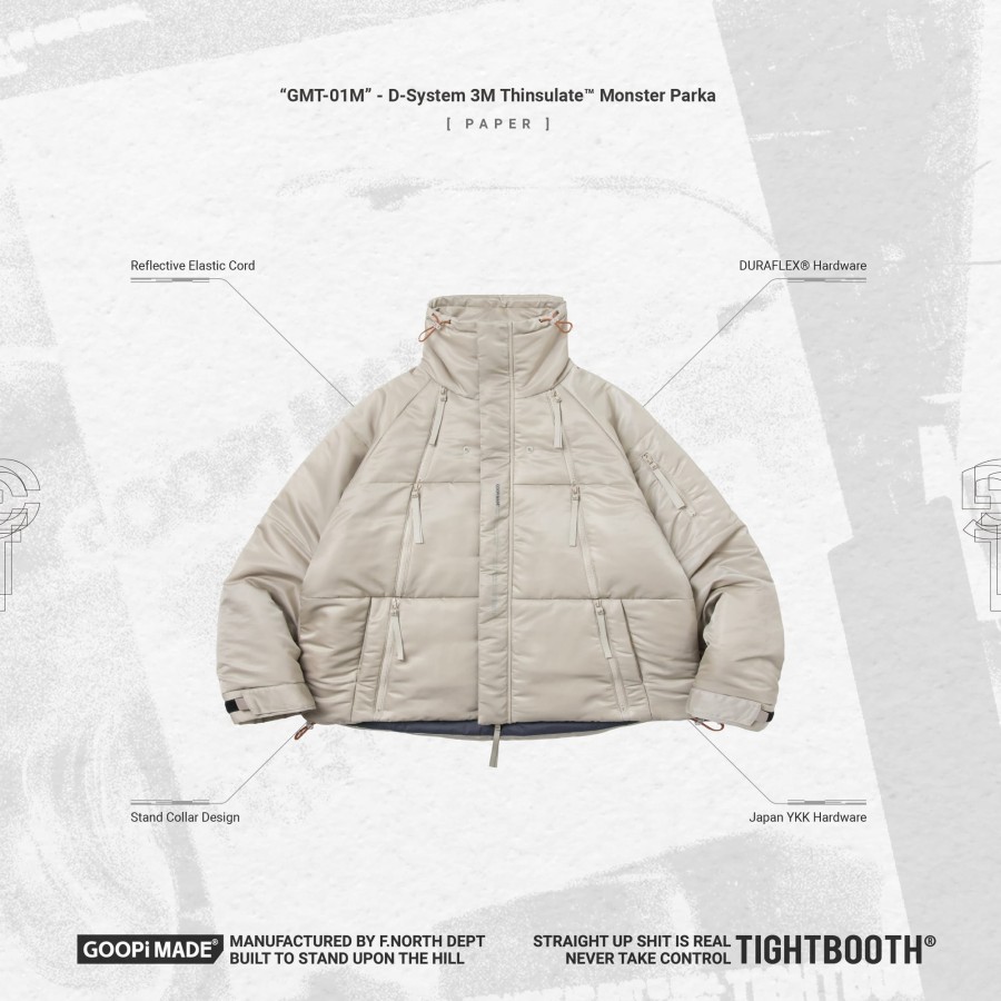 Tops 432HZ | Gmt-01M - D-System 3M Thinsulate Monster Parka - Pap