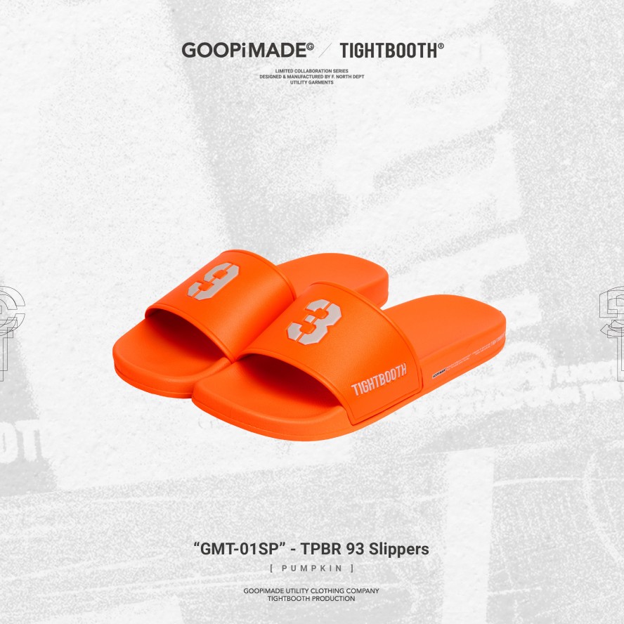 Footwear 432HZ | Goopimade "Gmt-01Sp" - Tpbr 93 Slippers - Pumpkin