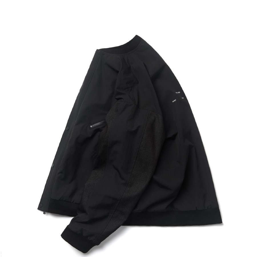 Tops 432HZ | Melsign - Light Bomber Jacket - Black