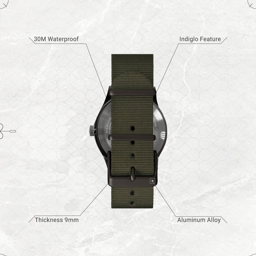 Accessories 432HZ | Goopimade Gt-01 Mil-W-93510G - Olive