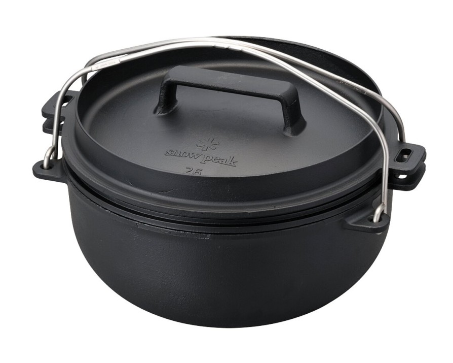 Featured Products 432HZ | Snow Peak Japanese Dutch Oven 26Cm Cs-520