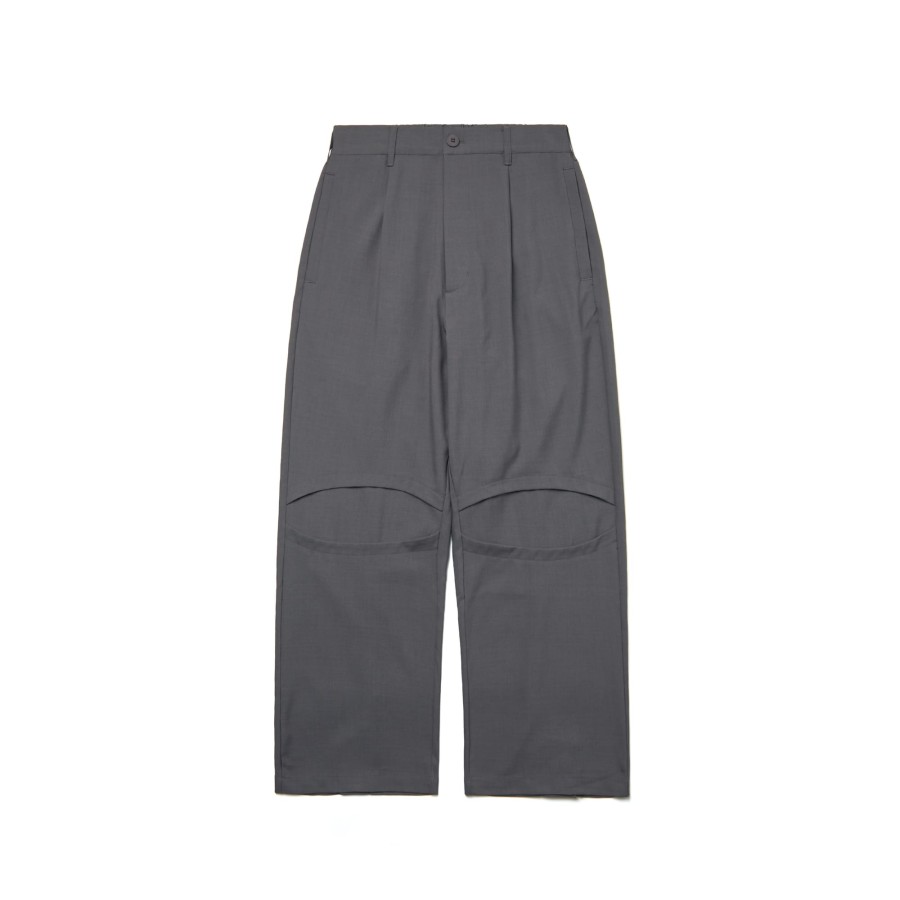 Bottoms 432HZ | Melsign - General Cutting Pants - Gray