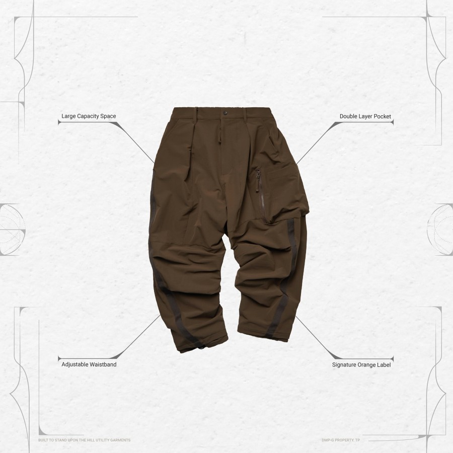 Bottoms 432HZ | Goopimade "Vi-M03P"- "Metar" S2Fw Utility Pants - Marin