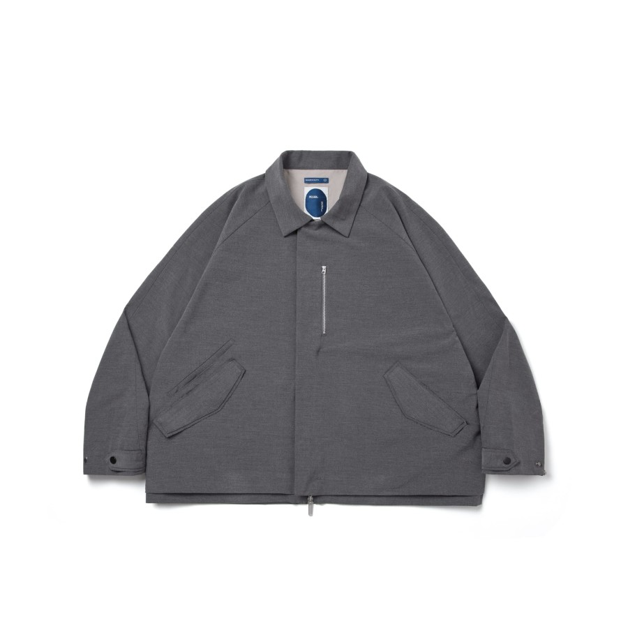 Tops 432HZ | Melsign - Craftsmanship Storage Jacket - Gray