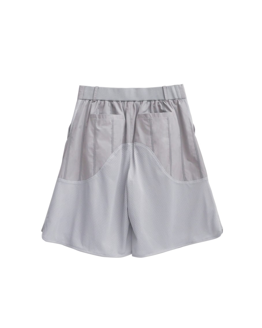 Bottoms 432HZ | (A)Crypsis Baseball Shorts Acra23-P01 Grey