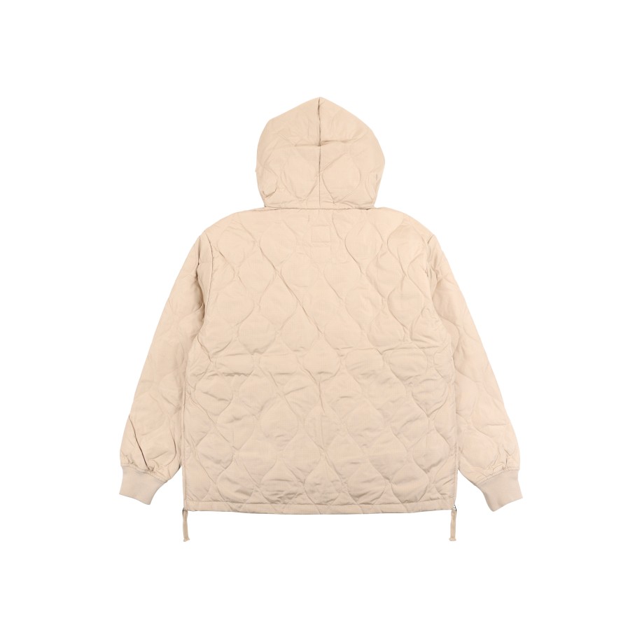 Tops 432HZ | Taion Military Pull Over Hoodie Taion-106Pml-1 Cream