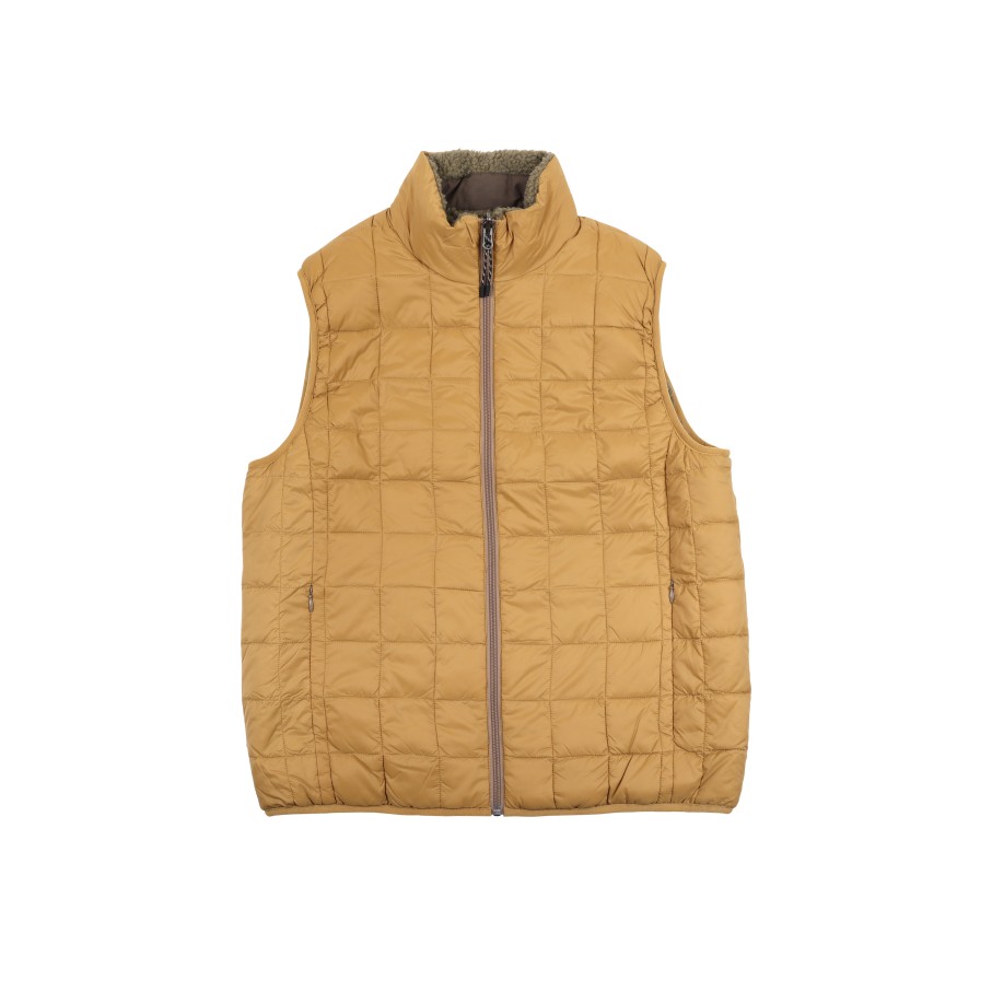 Tops 432HZ | Taion Down X Boa Reversible Down Vest Taion-R002Mb Beig