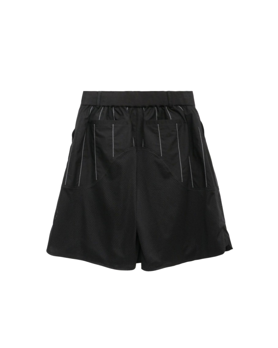 Bottoms 432HZ | (A)Crypsis Baseball Shorts Acra23-P01 Black