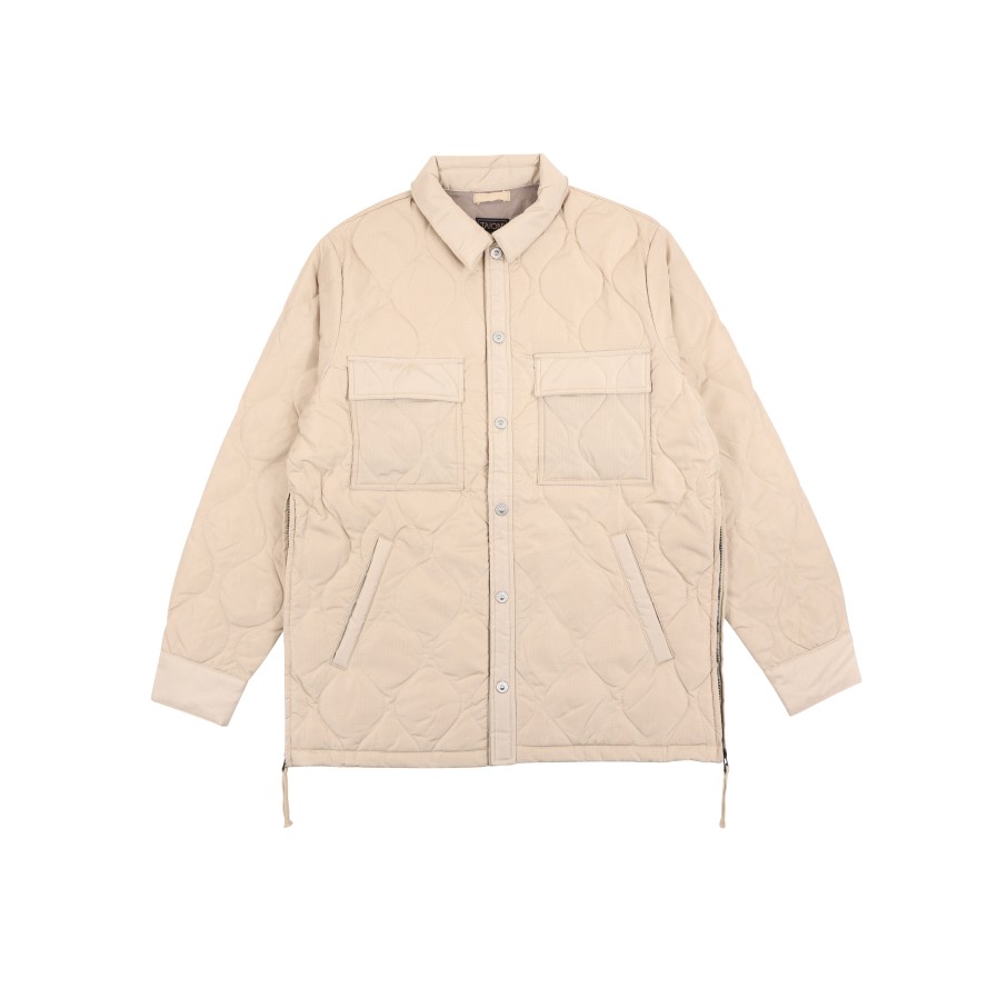 Tops 432HZ | Taion Military Cpo Shirt Jacket Taion-109Cposhml-1 Crea