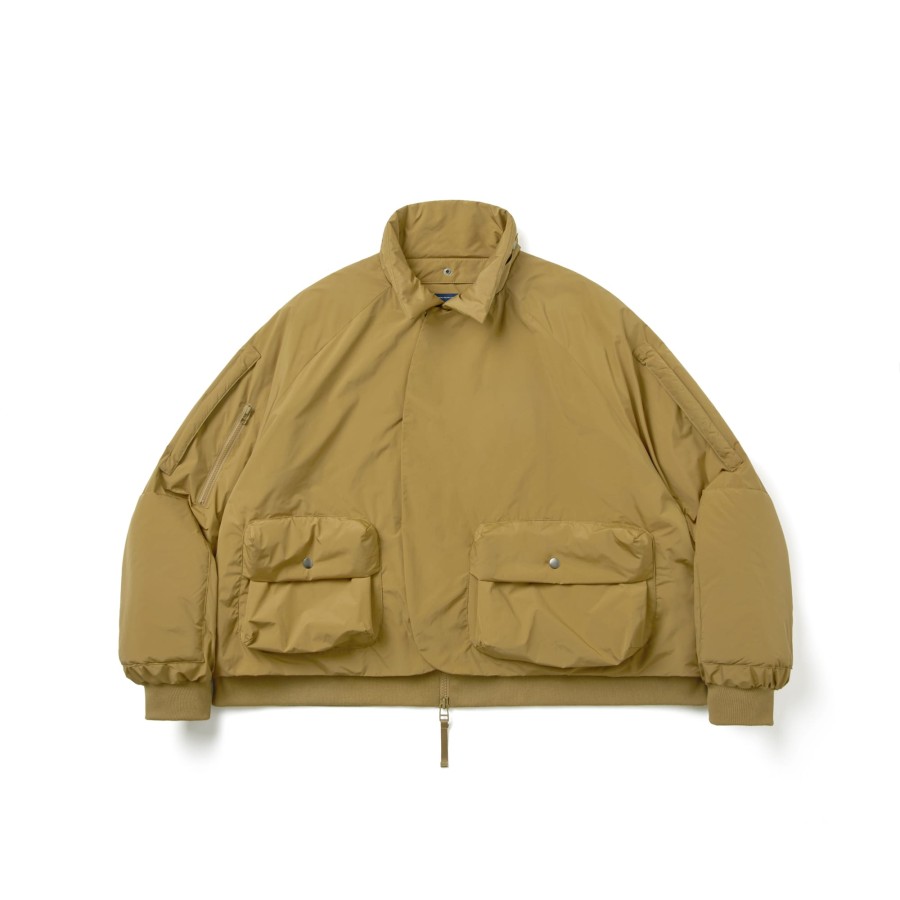 Tops 432HZ | Melsign - December 2-Way Puffer Parka - Mustard