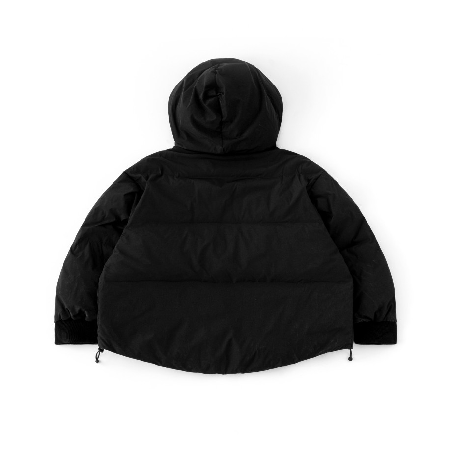 Tops 432HZ | Melsign X Mouggan - Down Jacket - Black