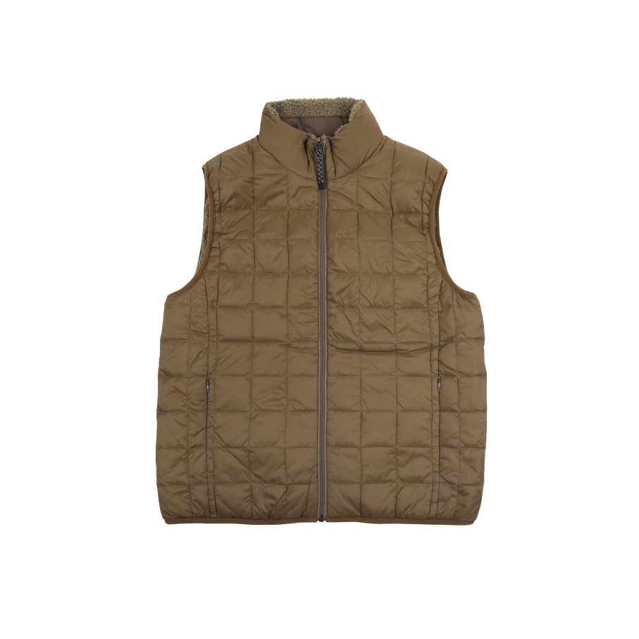 Tops 432HZ | Taion Down X Boa Reversible Down Vest Taion-R002Mb Oliv