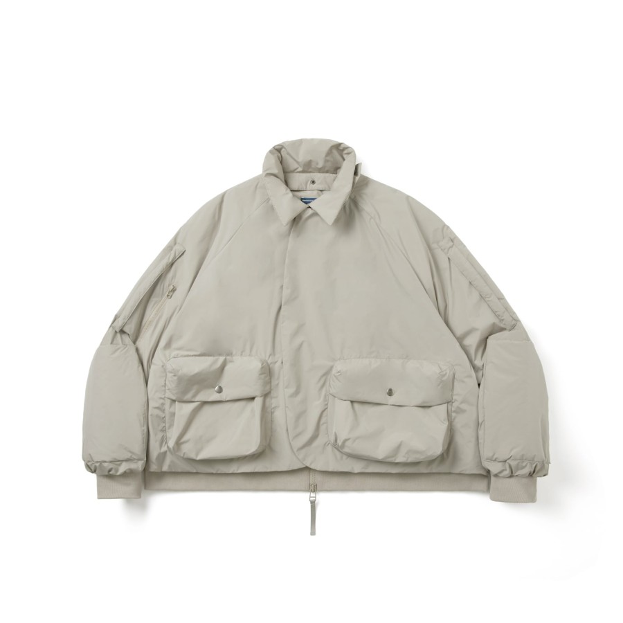 Bottoms 432HZ | Melsign - December 2-Way Puffer Parka - Gray