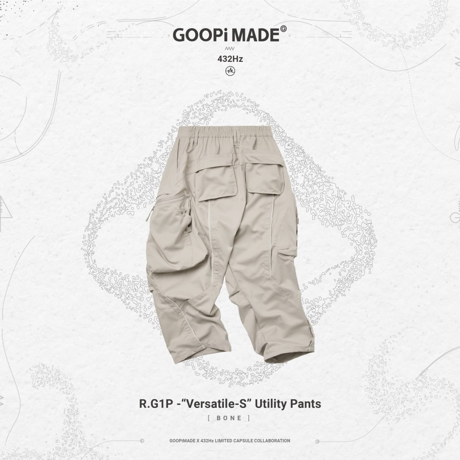 Bottoms 432HZ | Goopimade For 432Hz R.G1P -"Versatile-S" Utility Pants