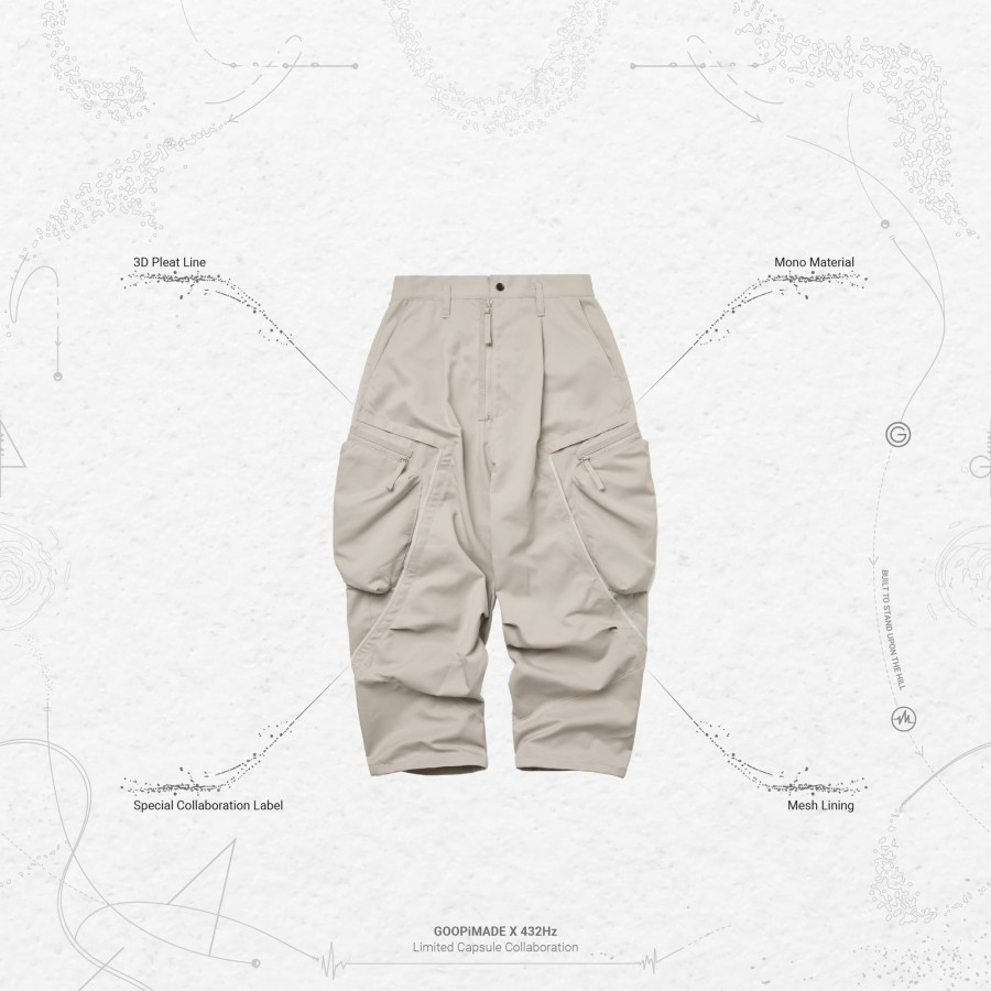 Bottoms 432HZ | Goopimade For 432Hz R.G1P -"Versatile-S" Utility Pants