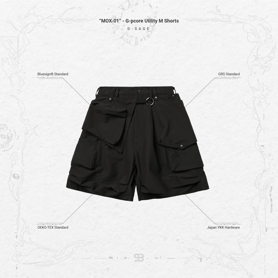 Bottoms 432HZ | Goopimade "Mox-01" - G-Pcore Utility M Shorts - D-Sage