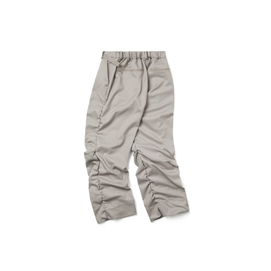 Bottoms 432HZ | Melsign - Straight Cutting Trousers V2 - L-Gray