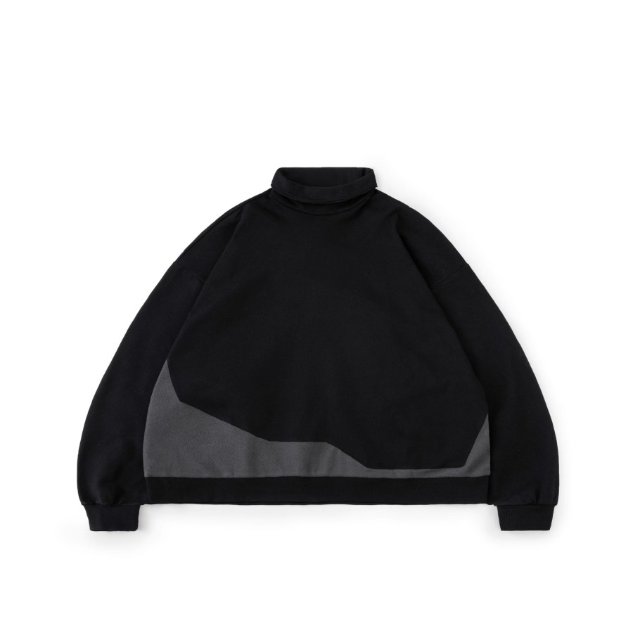 Tops 432HZ | Melsign - Montage Icon Turtleneck - Black