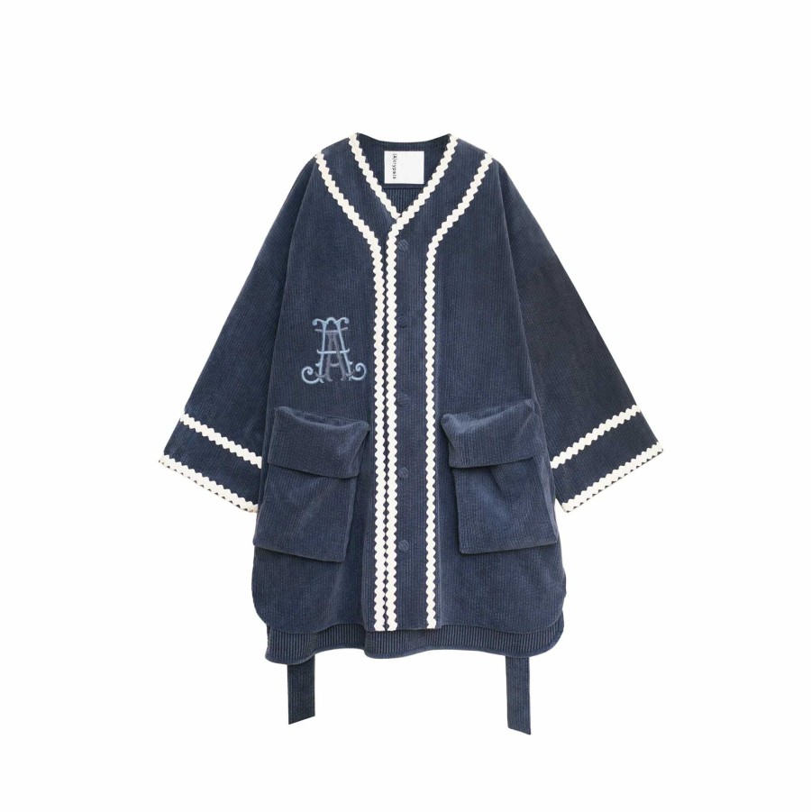 Tops 432HZ | (A)Crypsis Acrs23-C03 Coat Navy