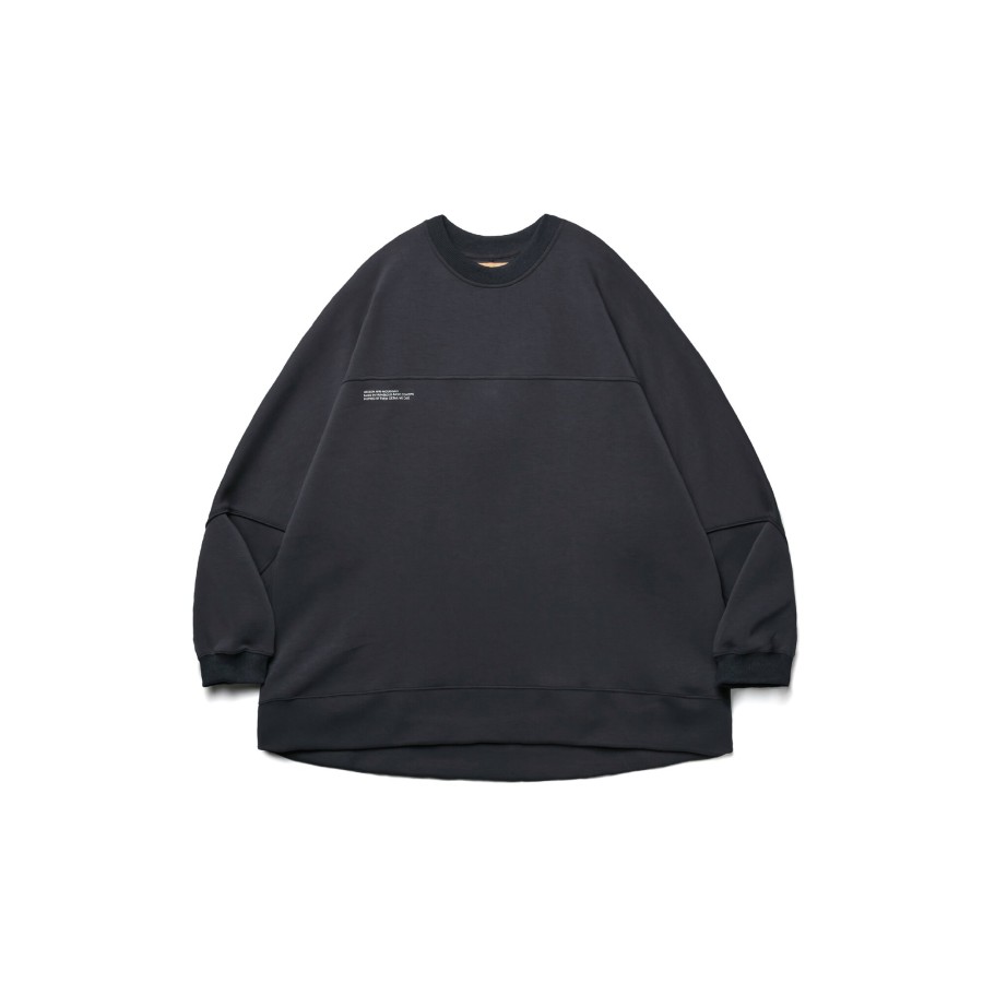 Tops 432HZ | Melsign X Mouggan - College Sweater - Navy