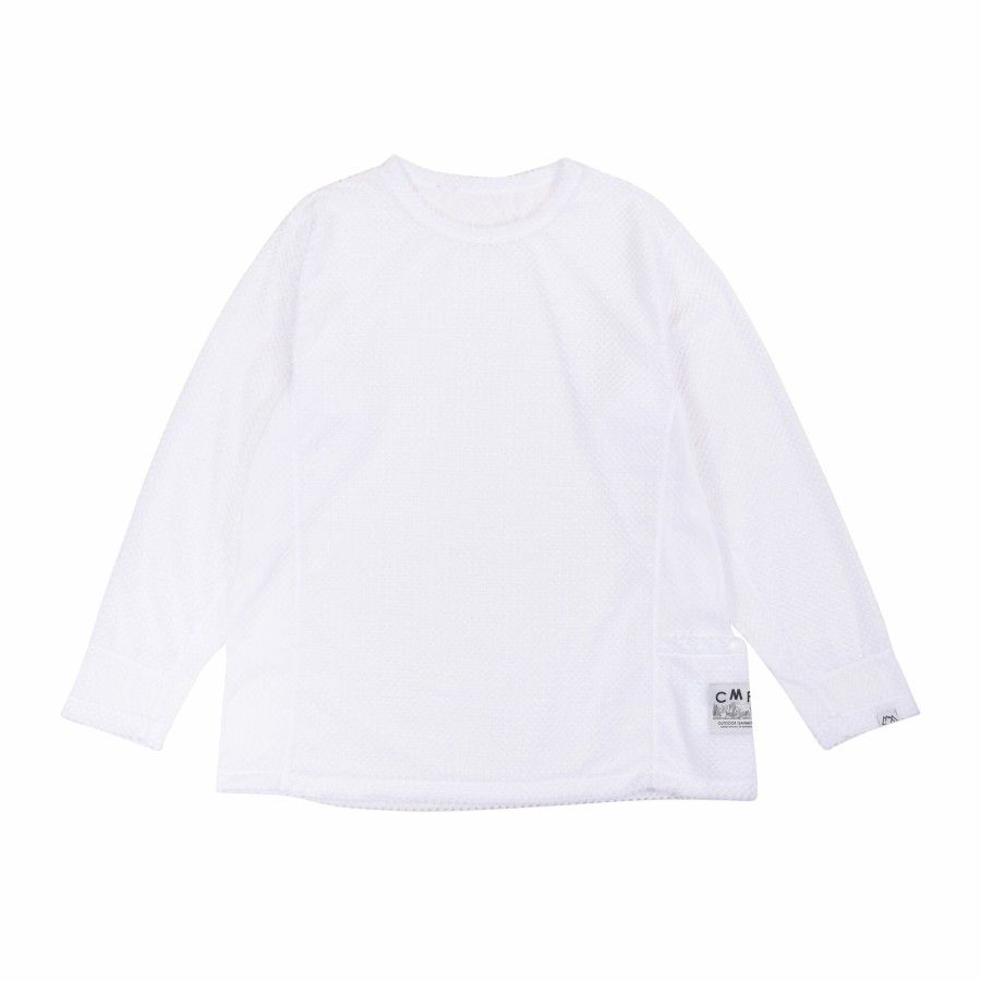 Tops 432HZ | Cmf Outdoor Garment Octa Ls Tee Cmf-Octalstee White