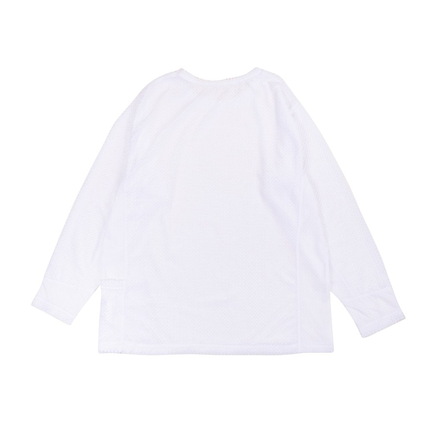 Tops 432HZ | Cmf Outdoor Garment Octa Ls Tee Cmf-Octalstee White