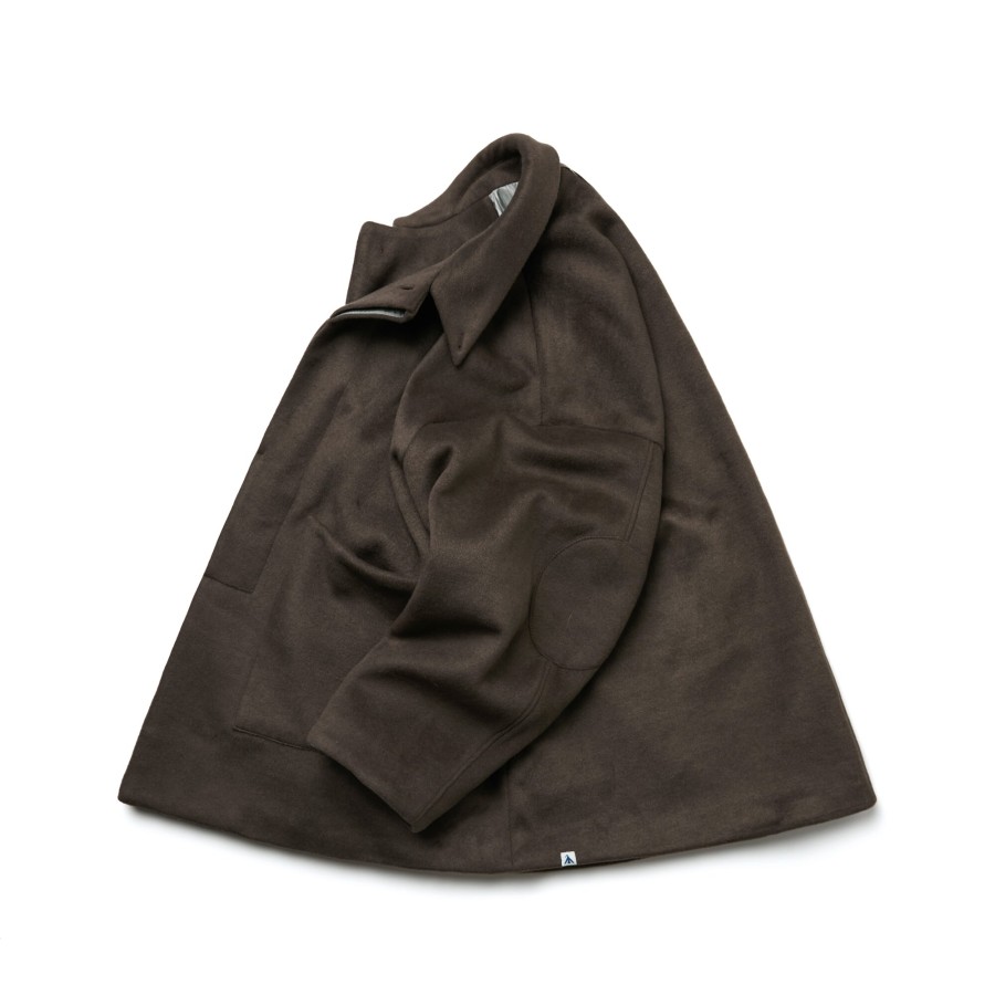 Tops 432HZ | Melsign - Cozy Duffle Coat - Iron