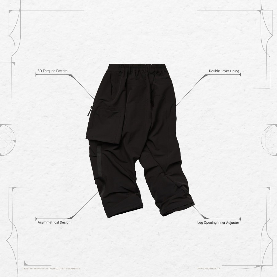 Bottoms 432HZ | Goopimade "Vi-M03P"- "Metar" S2Fw Utility Pants - Marin