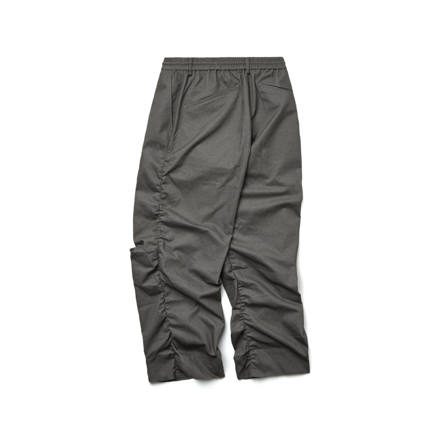 Bottoms 432HZ | Melsign - Straight Cutting Trousers - Gray