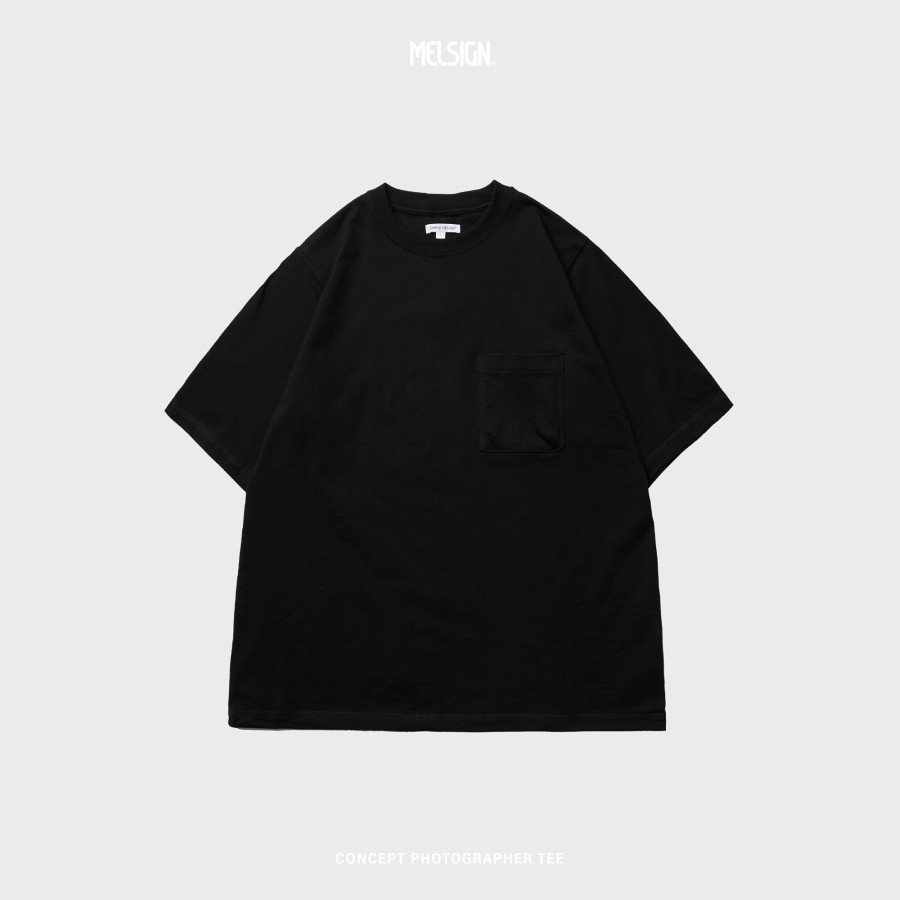 Tops 432HZ | Simple Design - C.T.S. Pocket Tee - Black