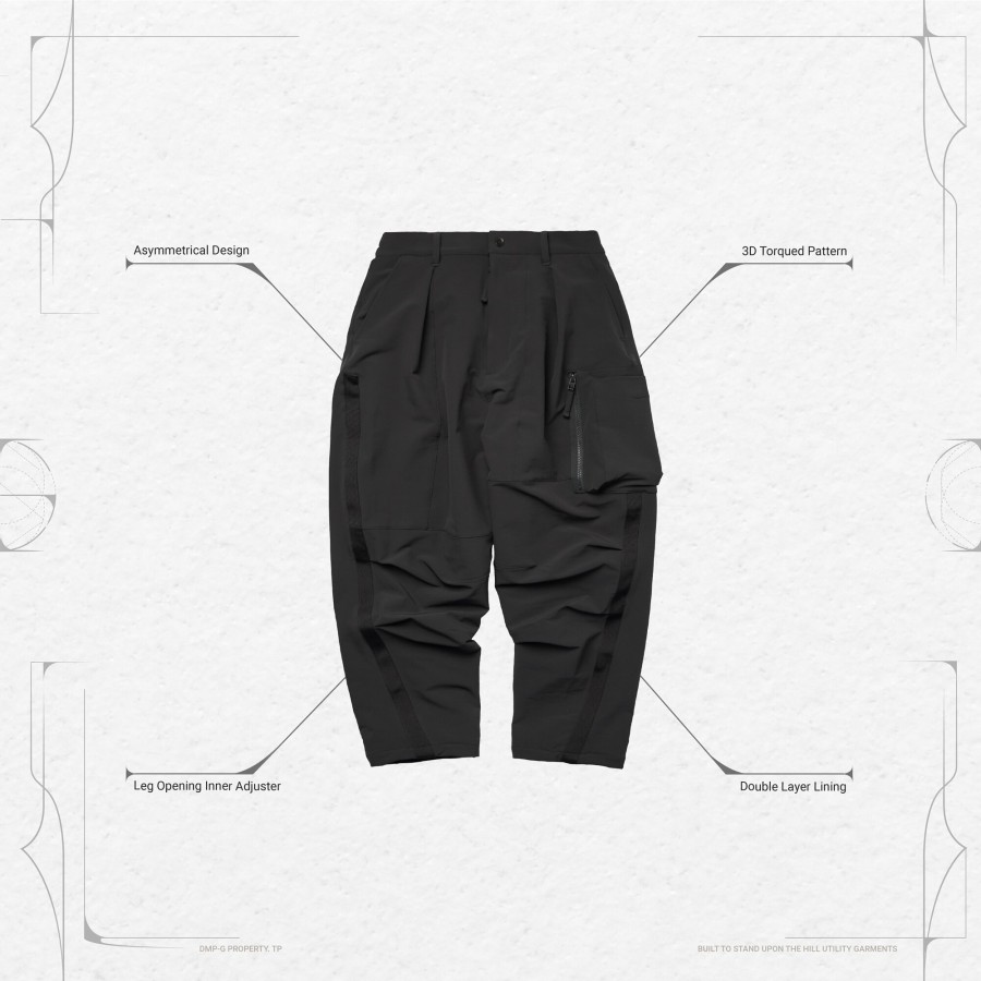 Bottoms 432HZ | Goopimade "Vi-M03P"- "Metar" S2Fw Utility Pants - Marin