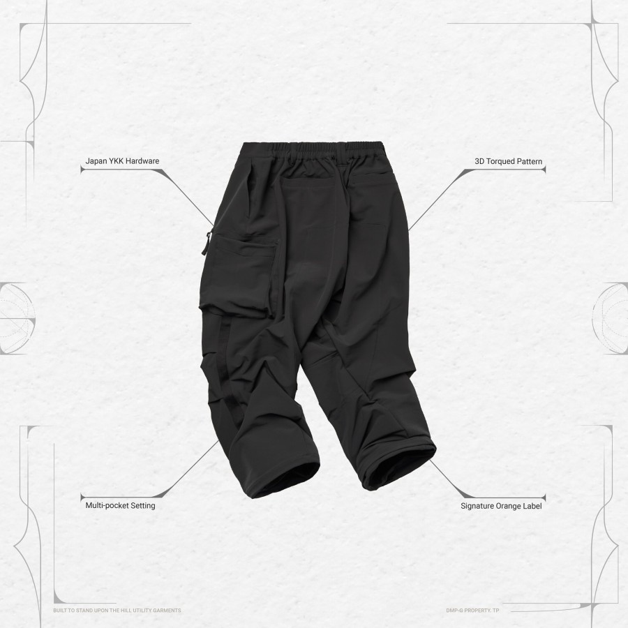 Bottoms 432HZ | Goopimade "Vi-M03P"- "Metar" S2Fw Utility Pants - Marin