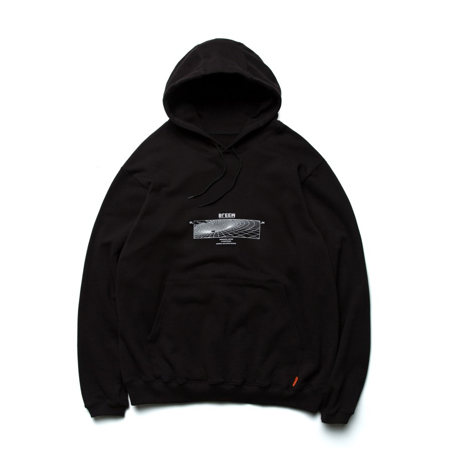 Tops 432HZ | Goopimade X Wisdom Gl-04 "Bleems Exists" Hoodie Black