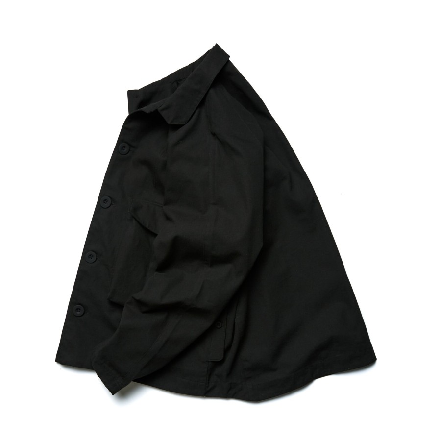 Tops 432HZ | Melsign - Double Pocket City Jacket - Black