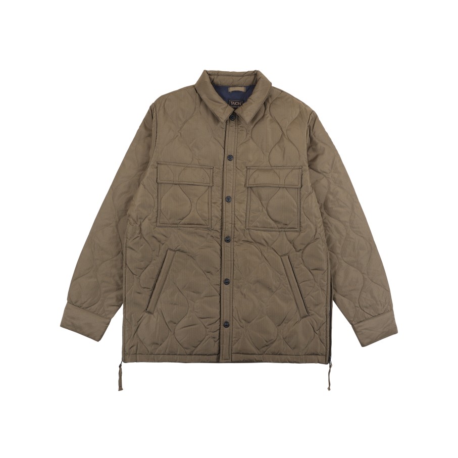 Tops 432HZ | Taion Military Cpo Shirt Jacket Taion-109Cposhml-1 Crea