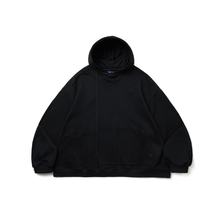 Tops 432HZ | Melsign - Special Cutting Hoodie - Black