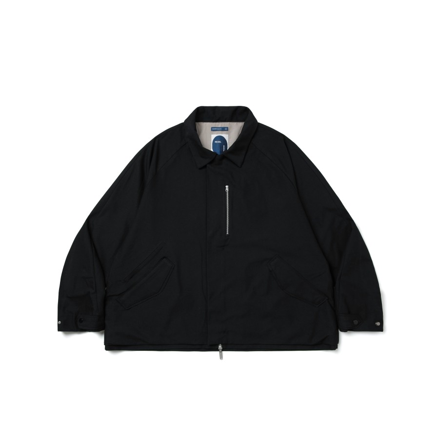 Tops 432HZ | Melsign - Craftsmanship Storage Jacket - Black