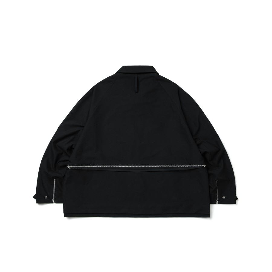 Tops 432HZ | Melsign - Craftsmanship Storage Jacket - Black