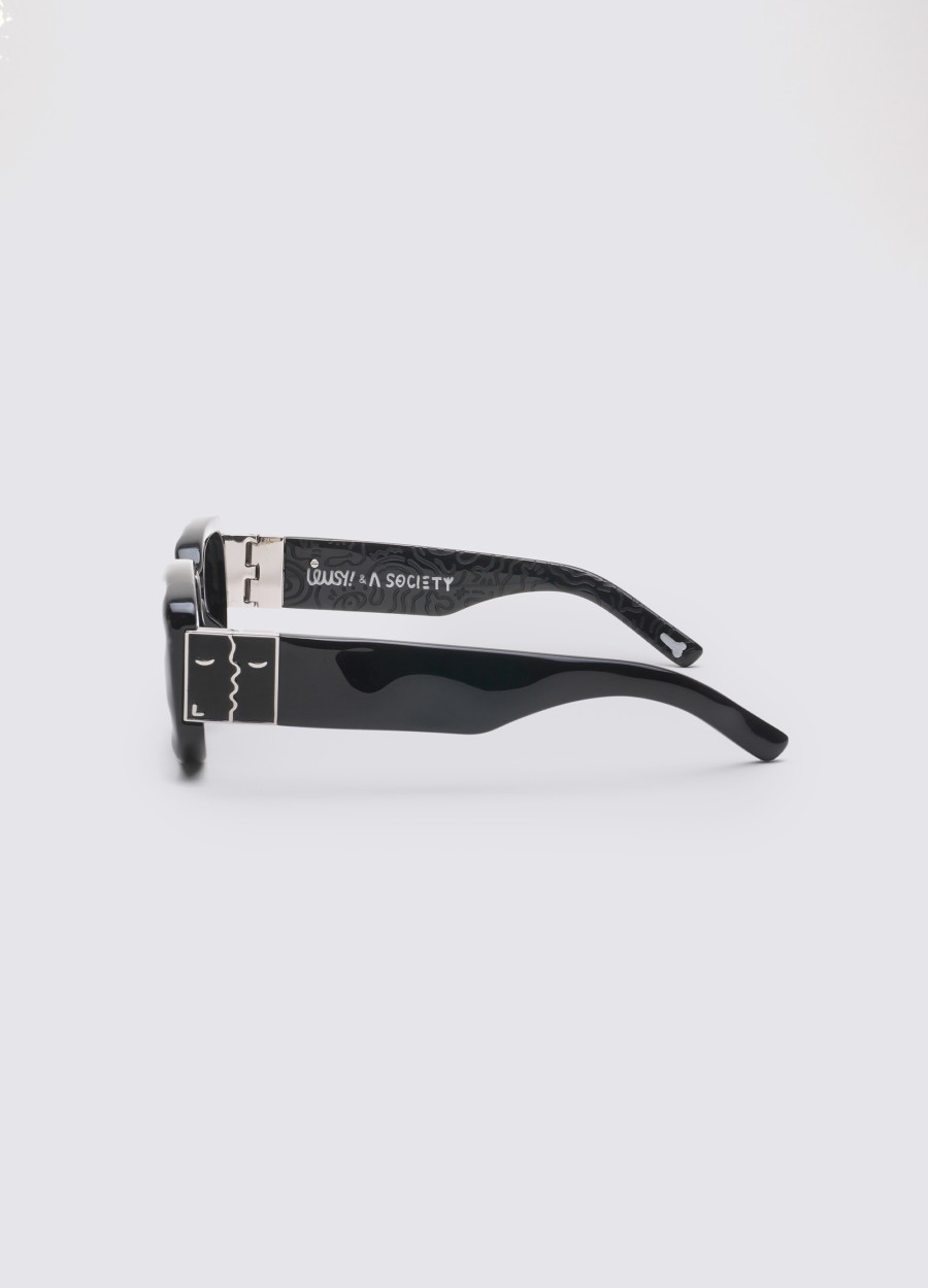 Accessories 432HZ | A Society Lousy Limited Edition Sunglasses As0001 Black