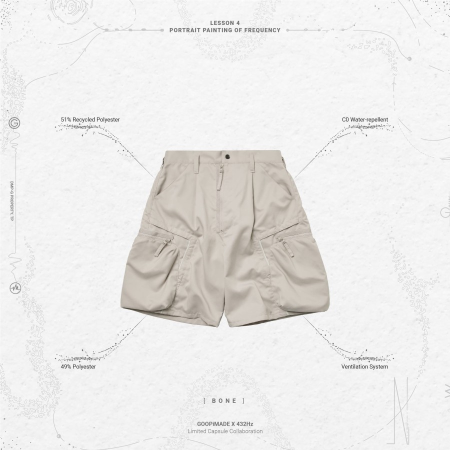 Bottoms 432HZ | Goopimade For 432Hzm.G1S -"Ergonomic" Utility Shorts -